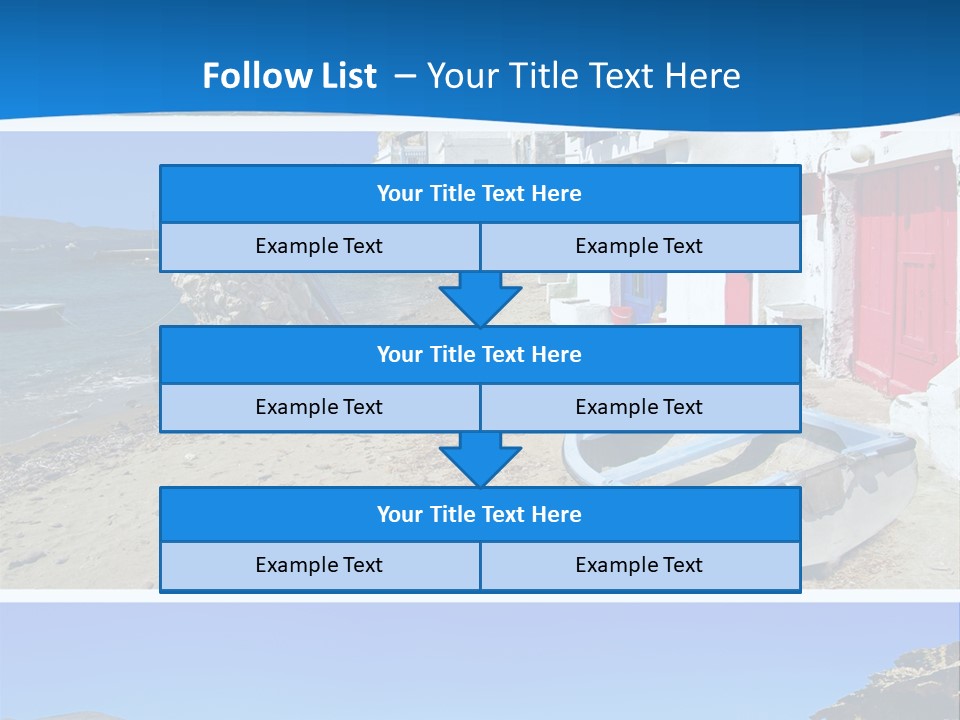 Sun Volcano Summer PowerPoint Template