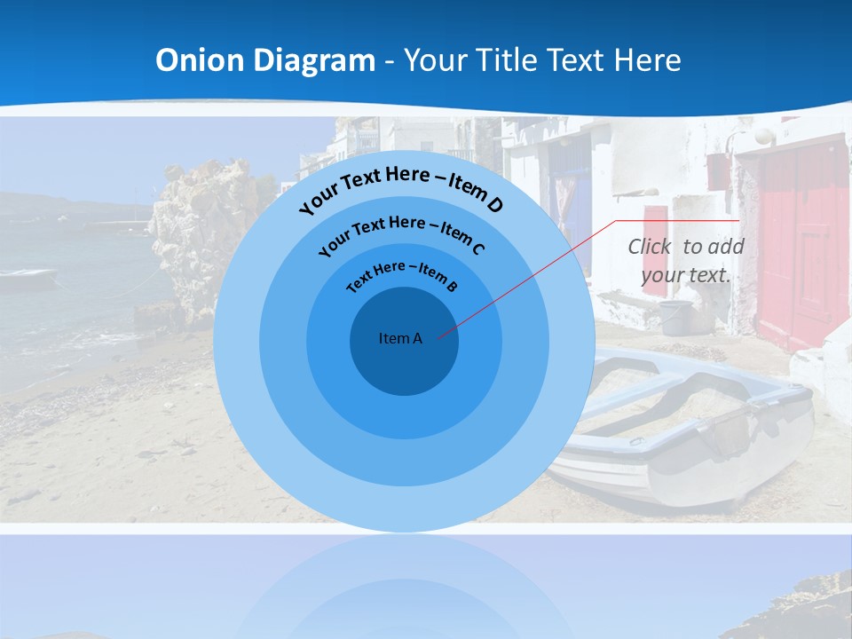 Sun Volcano Summer PowerPoint Template