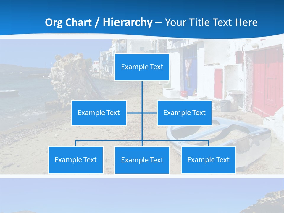 Sun Volcano Summer PowerPoint Template