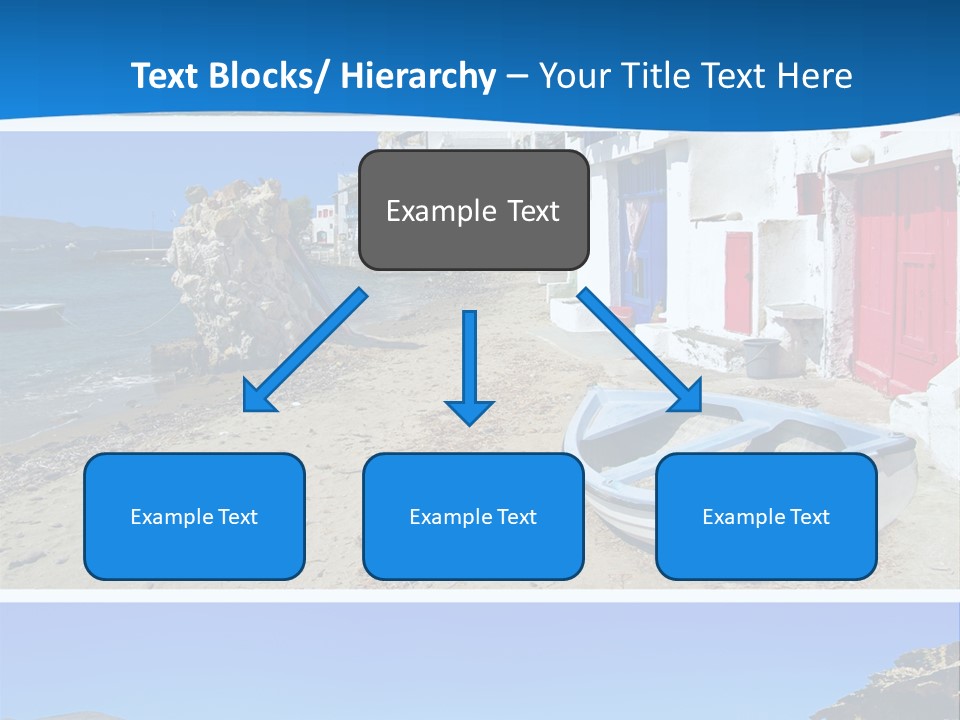 Sun Volcano Summer PowerPoint Template