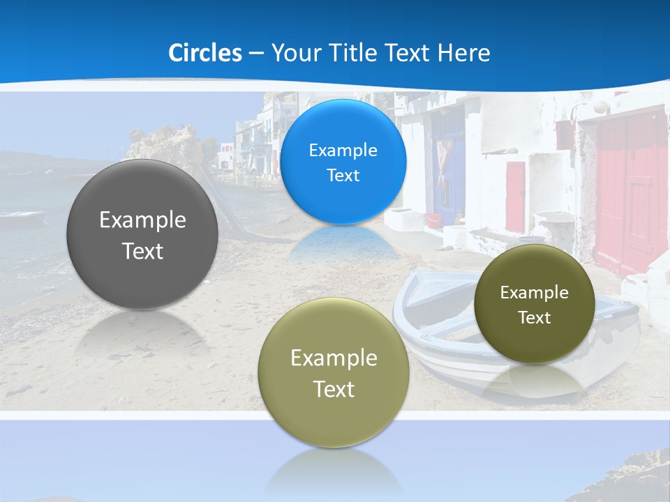 Sun Volcano Summer PowerPoint Template