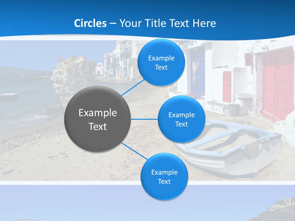 Sun Volcano Summer PowerPoint Template