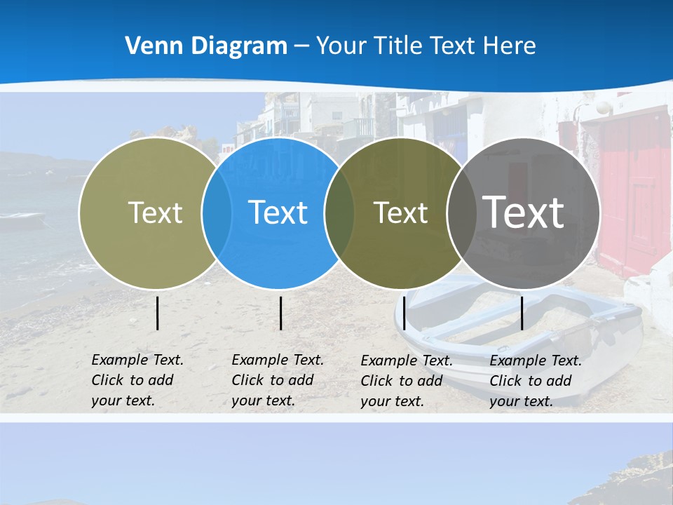 Sun Volcano Summer PowerPoint Template