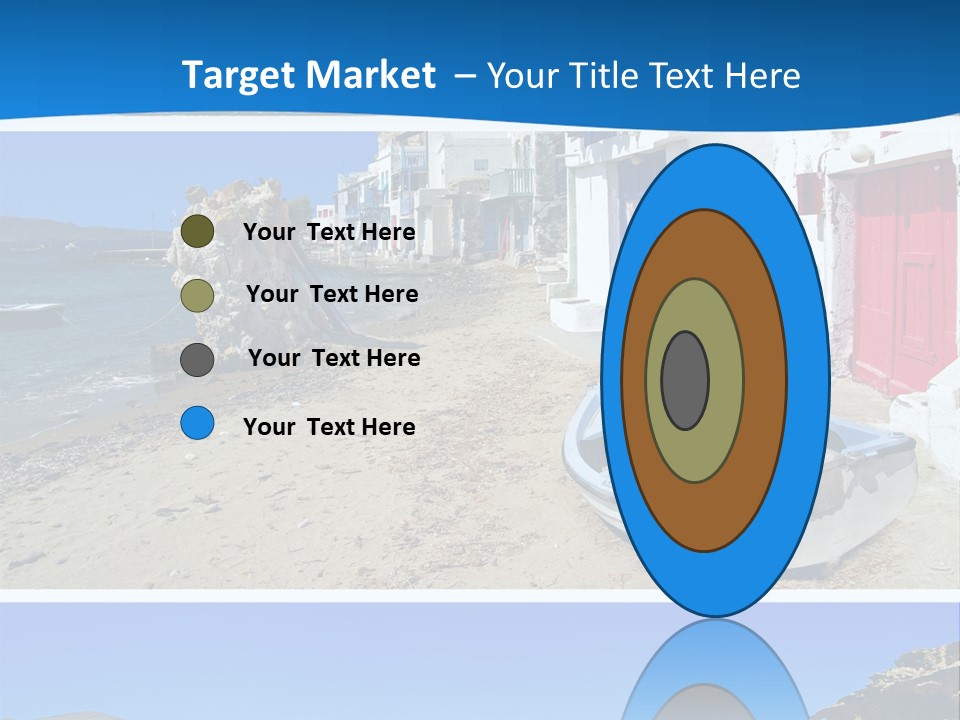 Sun Volcano Summer PowerPoint Template