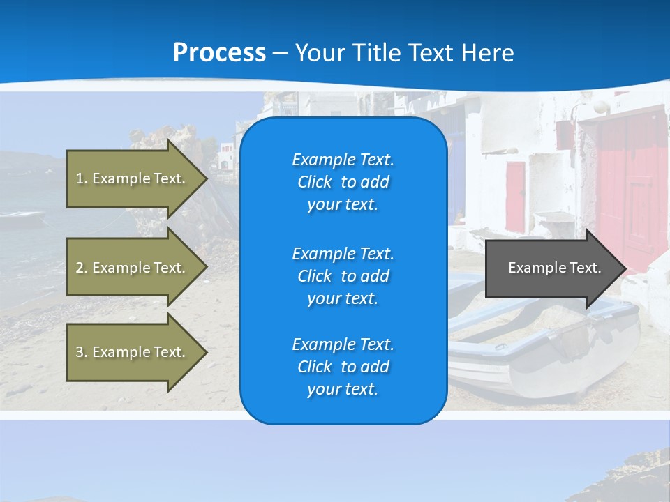 Sun Volcano Summer PowerPoint Template