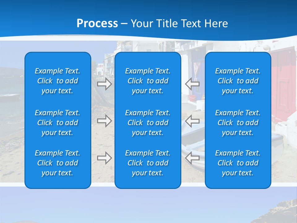 Sun Volcano Summer PowerPoint Template