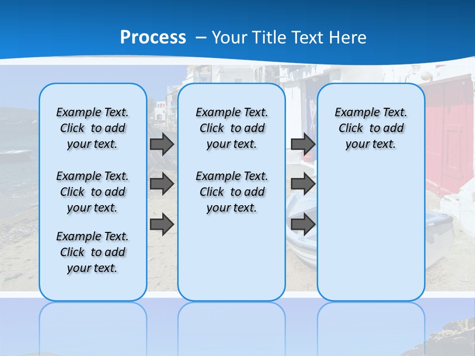 Sun Volcano Summer PowerPoint Template