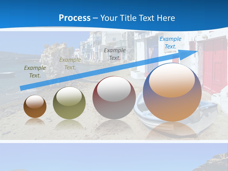 Sun Volcano Summer PowerPoint Template