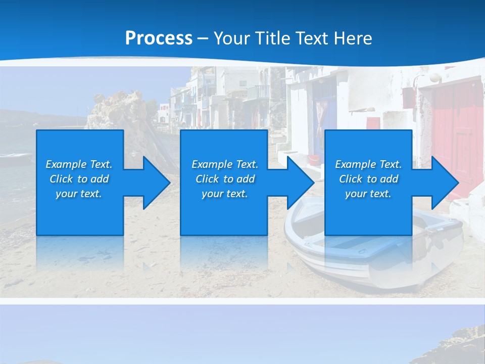Sun Volcano Summer PowerPoint Template
