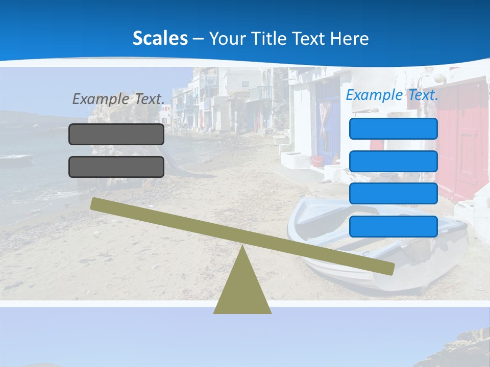Sun Volcano Summer PowerPoint Template