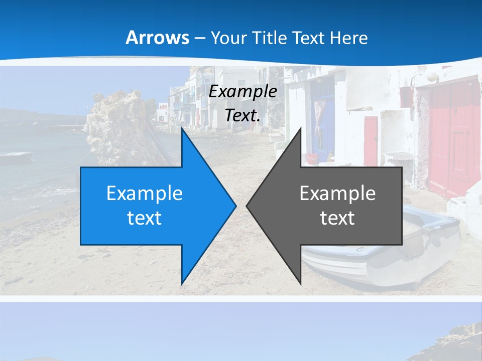 Sun Volcano Summer PowerPoint Template