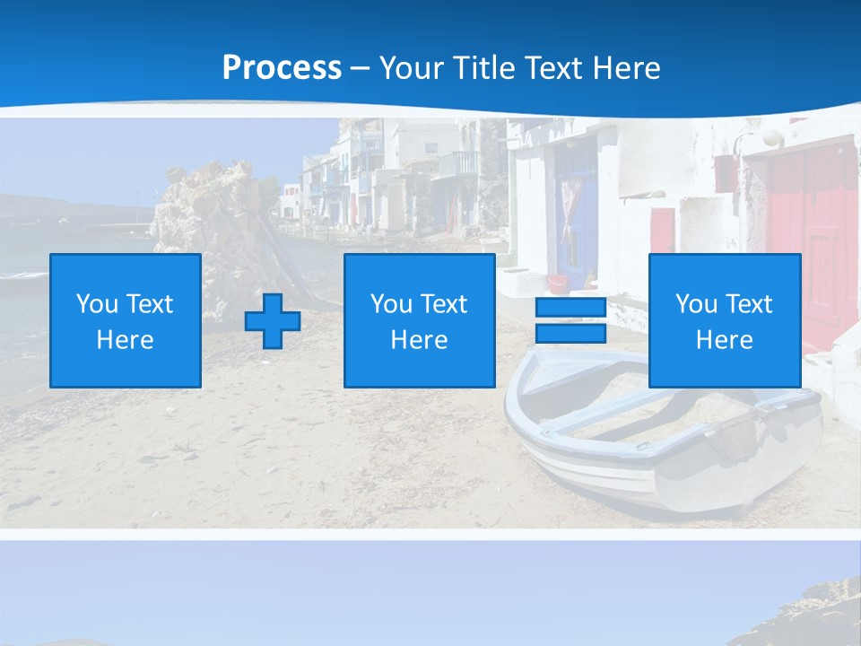 Sun Volcano Summer PowerPoint Template