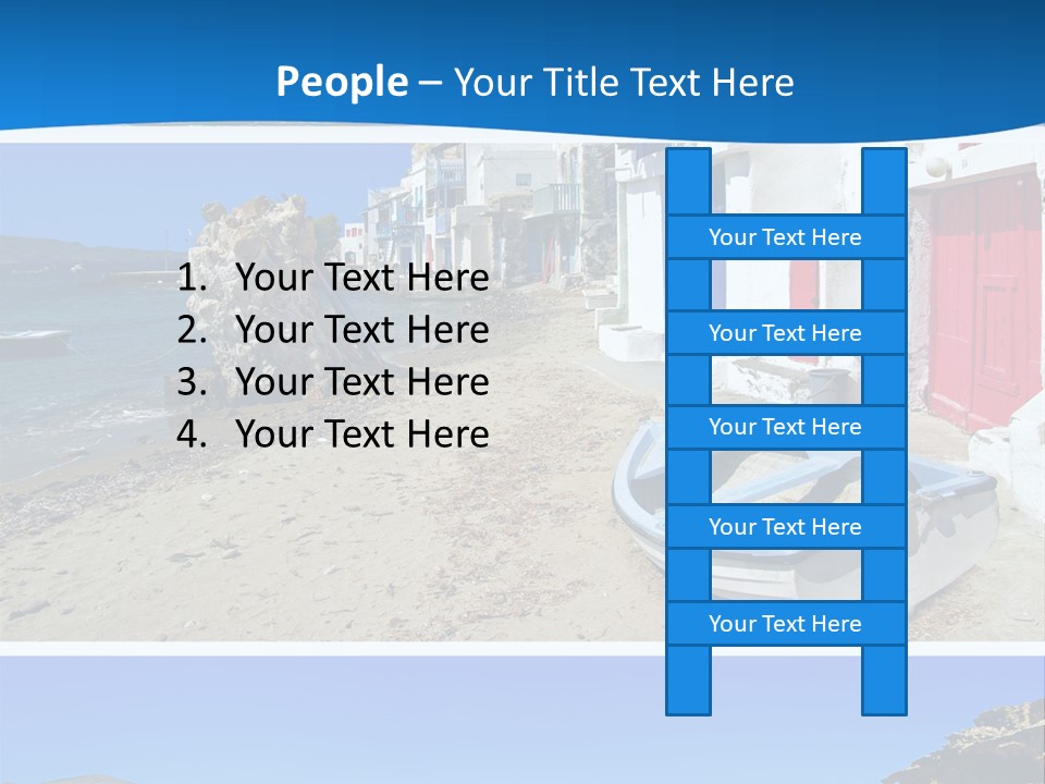 Sun Volcano Summer PowerPoint Template