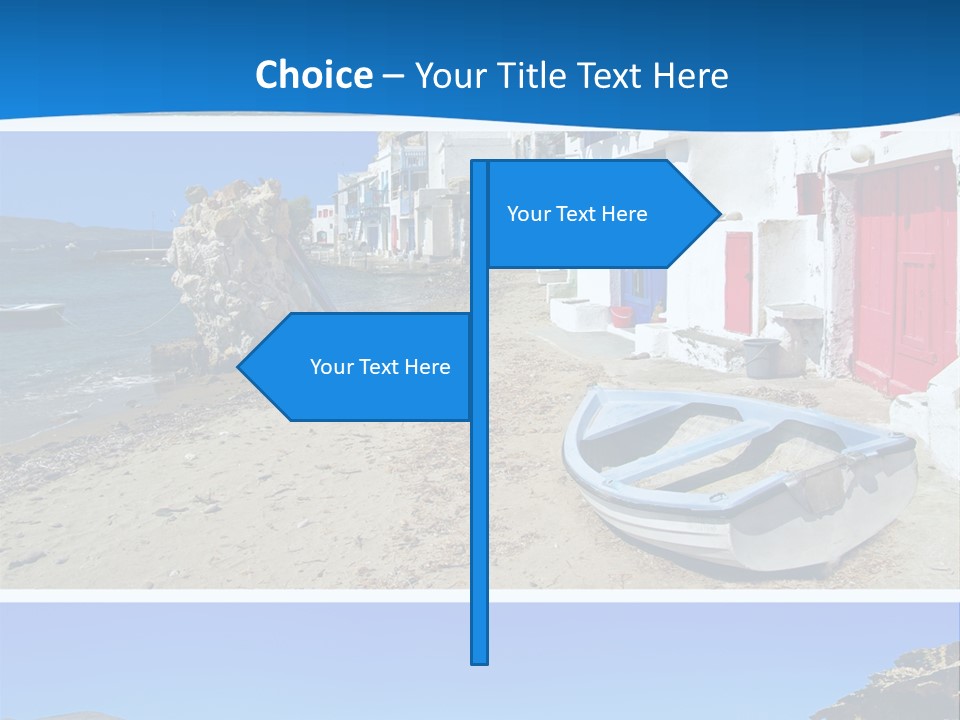 Sun Volcano Summer PowerPoint Template