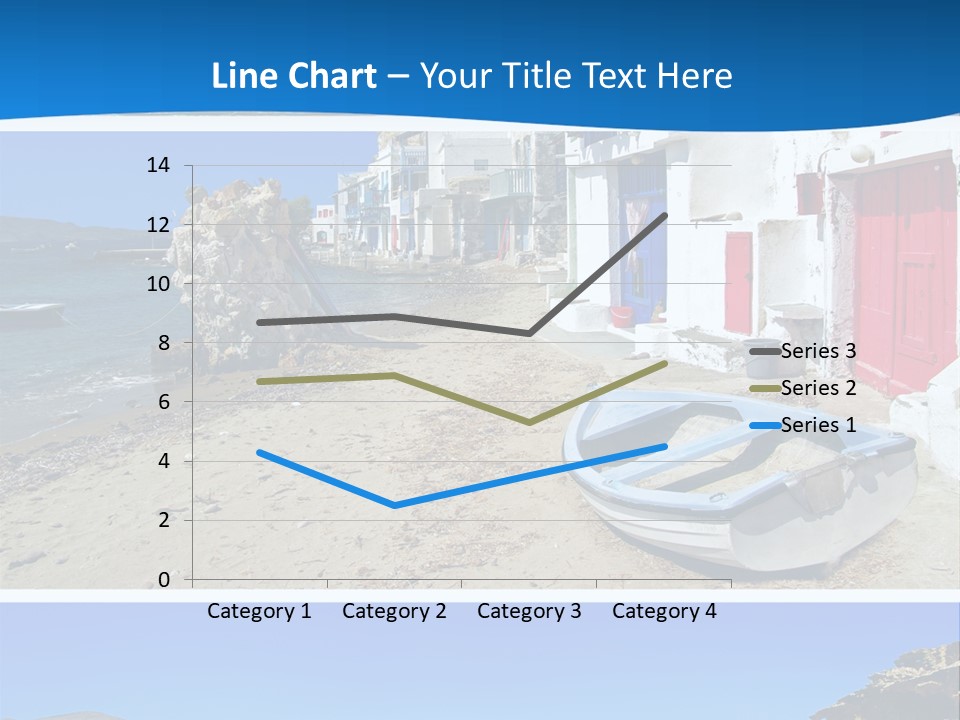 Sun Volcano Summer PowerPoint Template