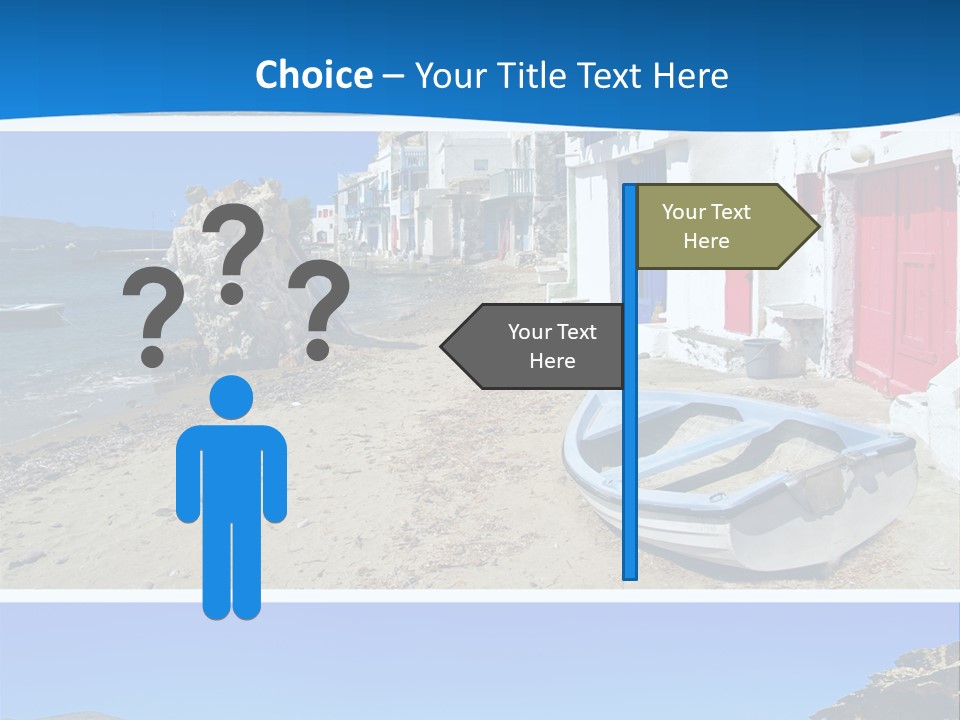 Sun Volcano Summer PowerPoint Template