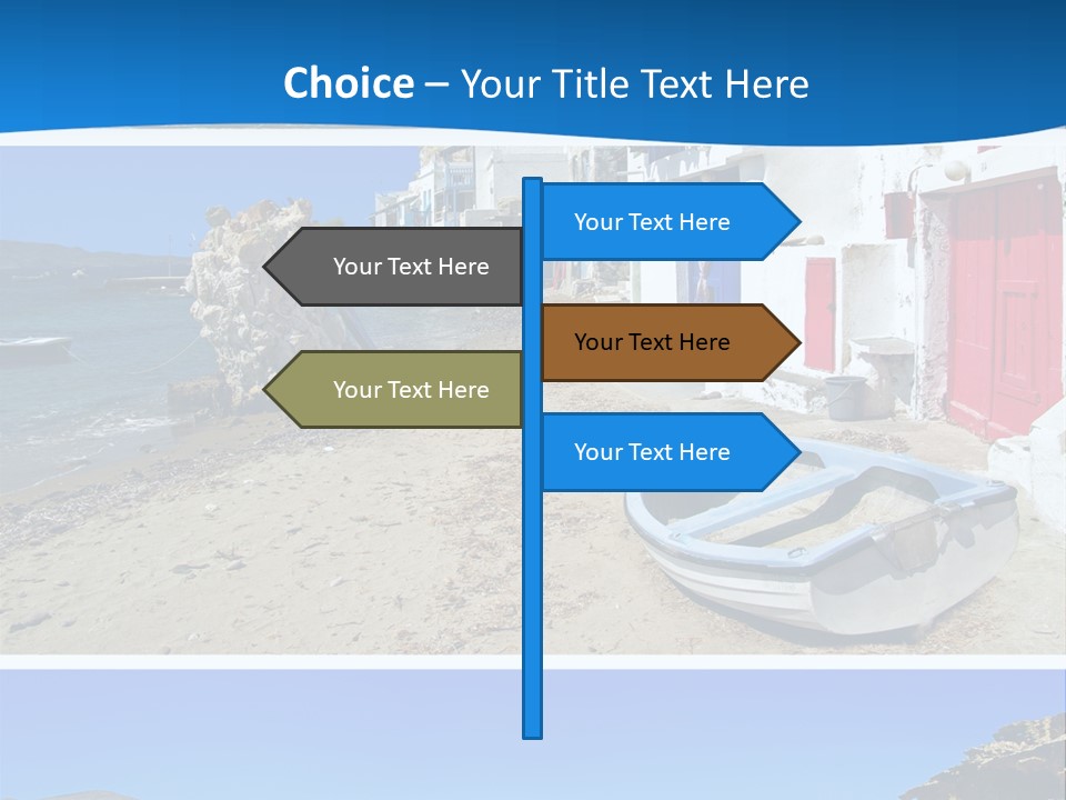 Sun Volcano Summer PowerPoint Template