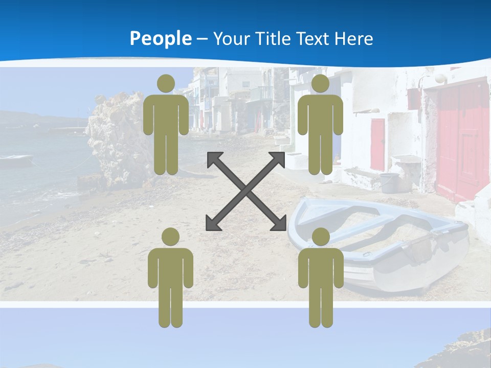 Sun Volcano Summer PowerPoint Template