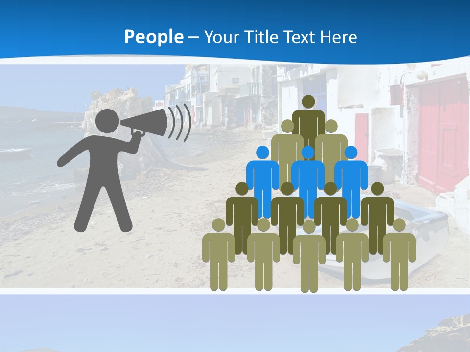 Sun Volcano Summer PowerPoint Template