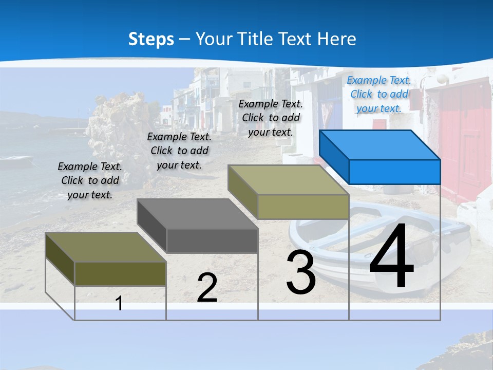 Sun Volcano Summer PowerPoint Template