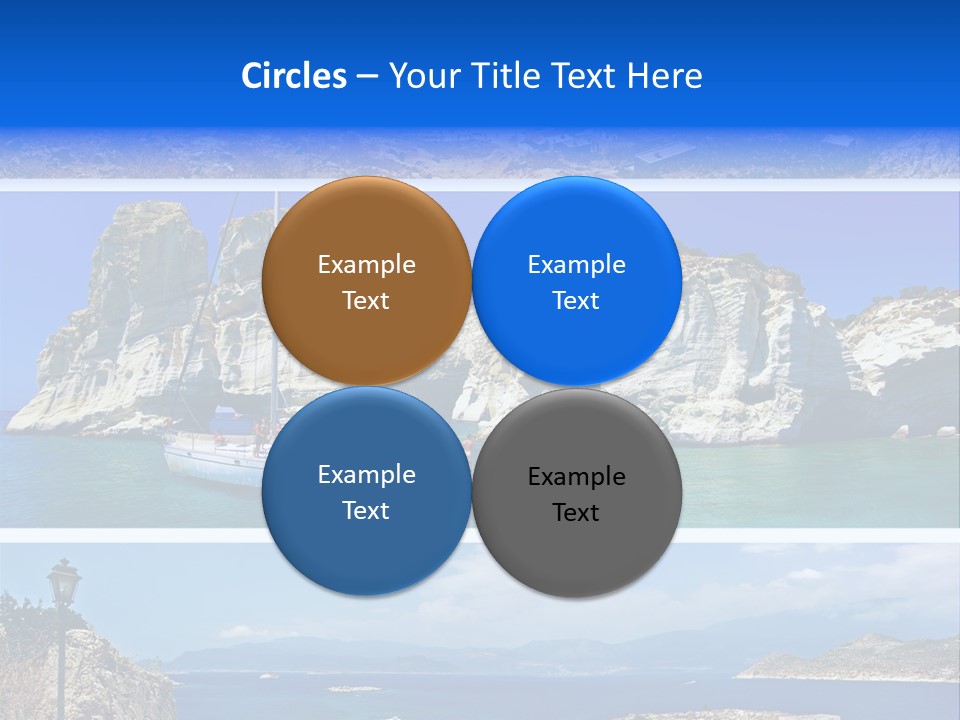 Sea Pictorial Summer PowerPoint Template