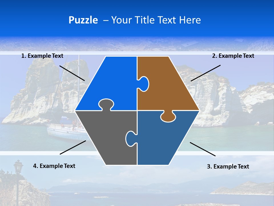 Sea Pictorial Summer PowerPoint Template