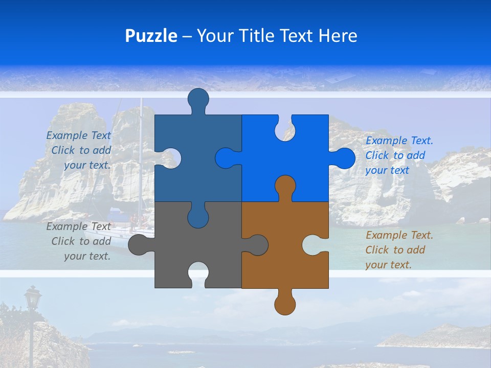 Sea Pictorial Summer PowerPoint Template