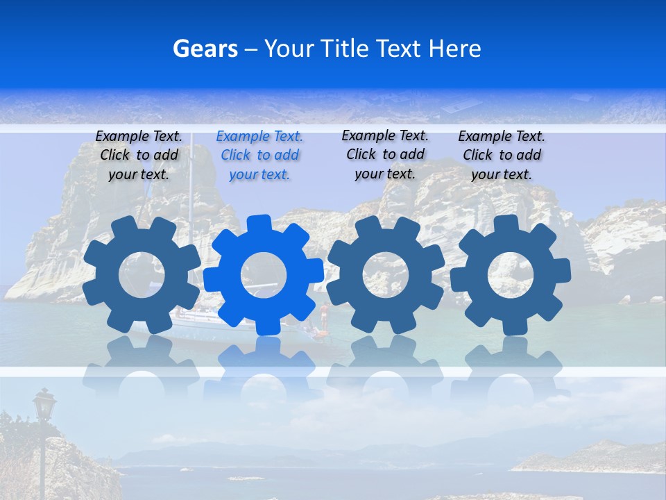 Sea Pictorial Summer PowerPoint Template