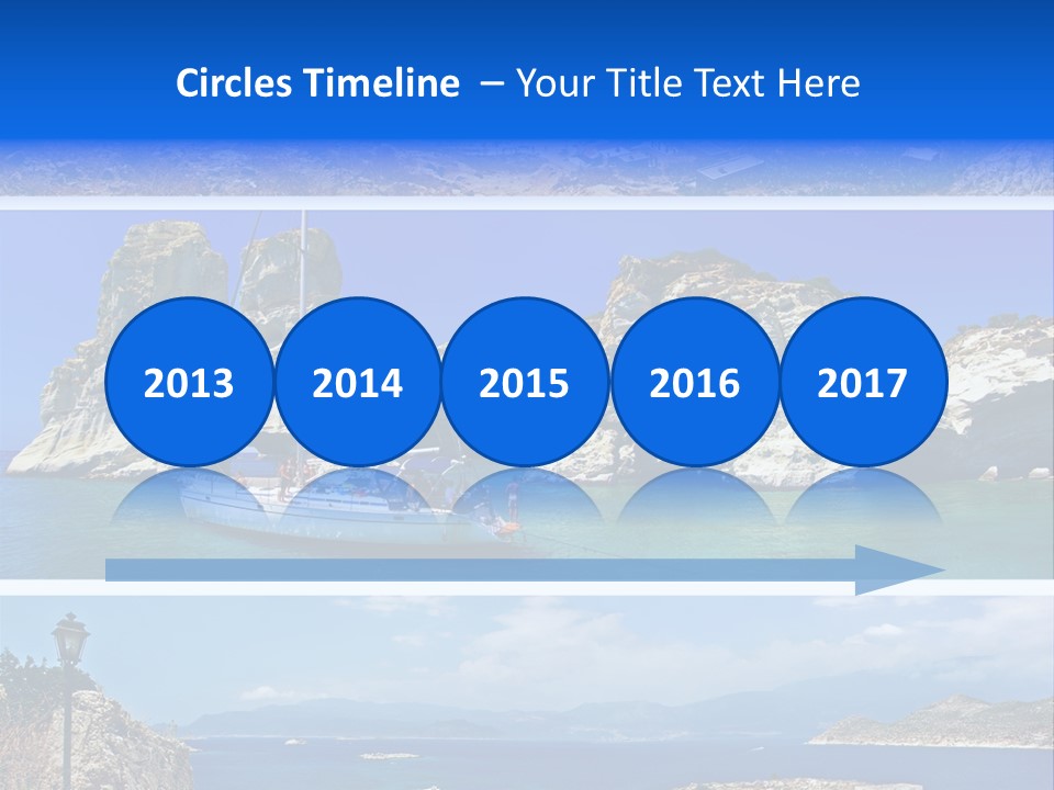 Sea Pictorial Summer PowerPoint Template