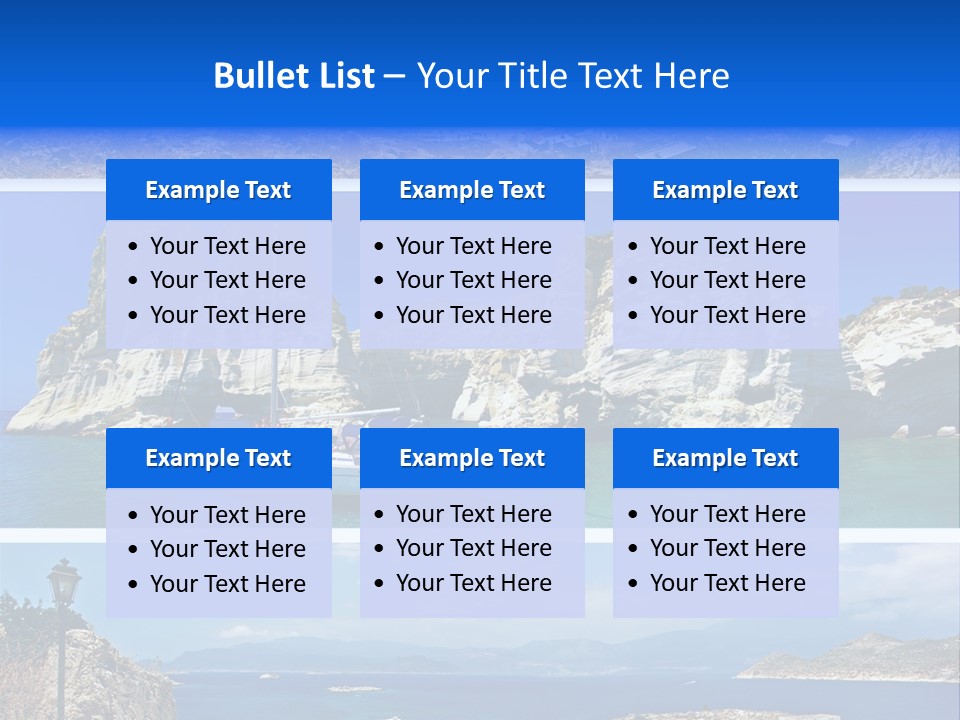 Sea Pictorial Summer PowerPoint Template