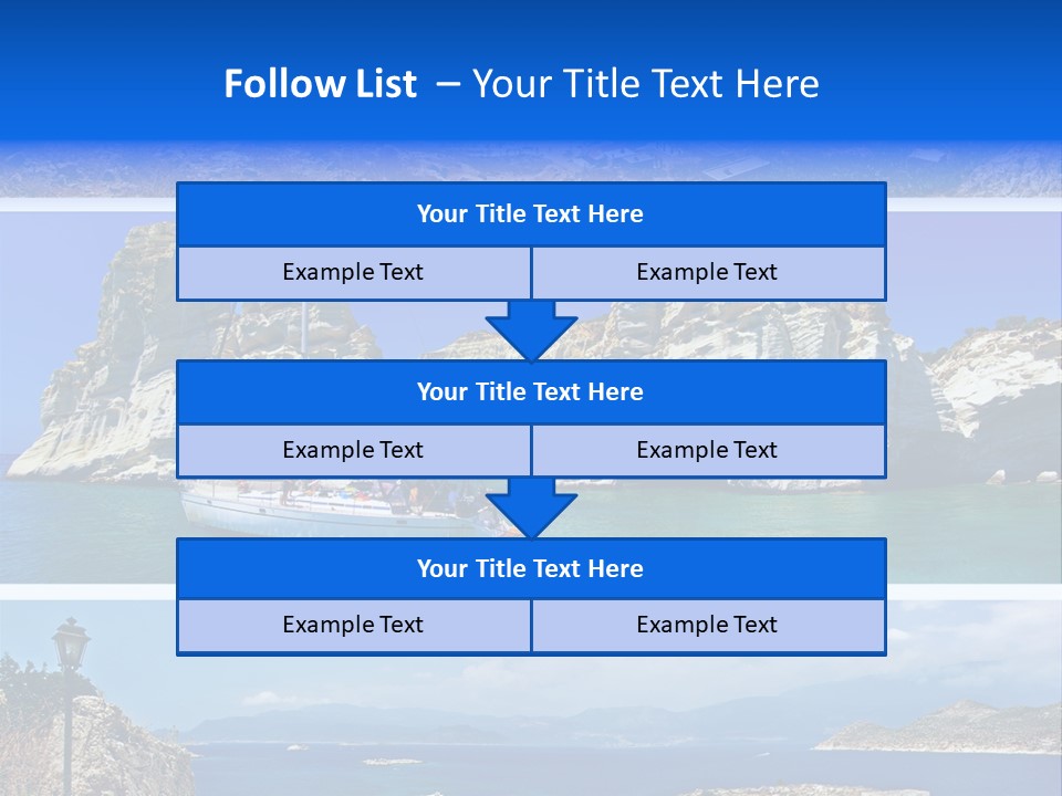 Sea Pictorial Summer PowerPoint Template