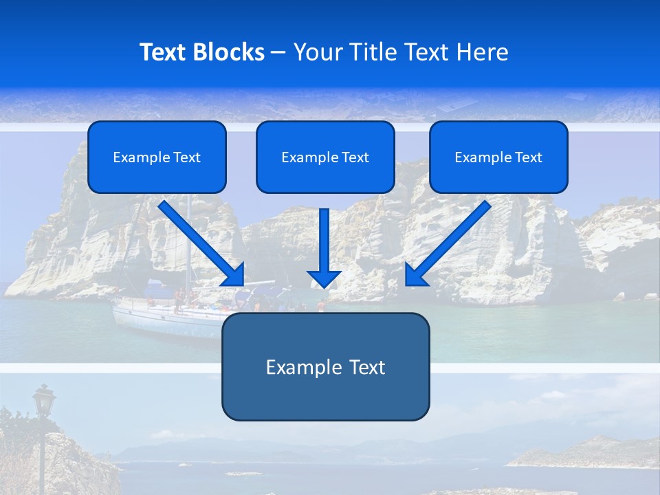 Sea Pictorial Summer PowerPoint Template