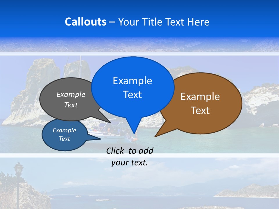 Sea Pictorial Summer PowerPoint Template