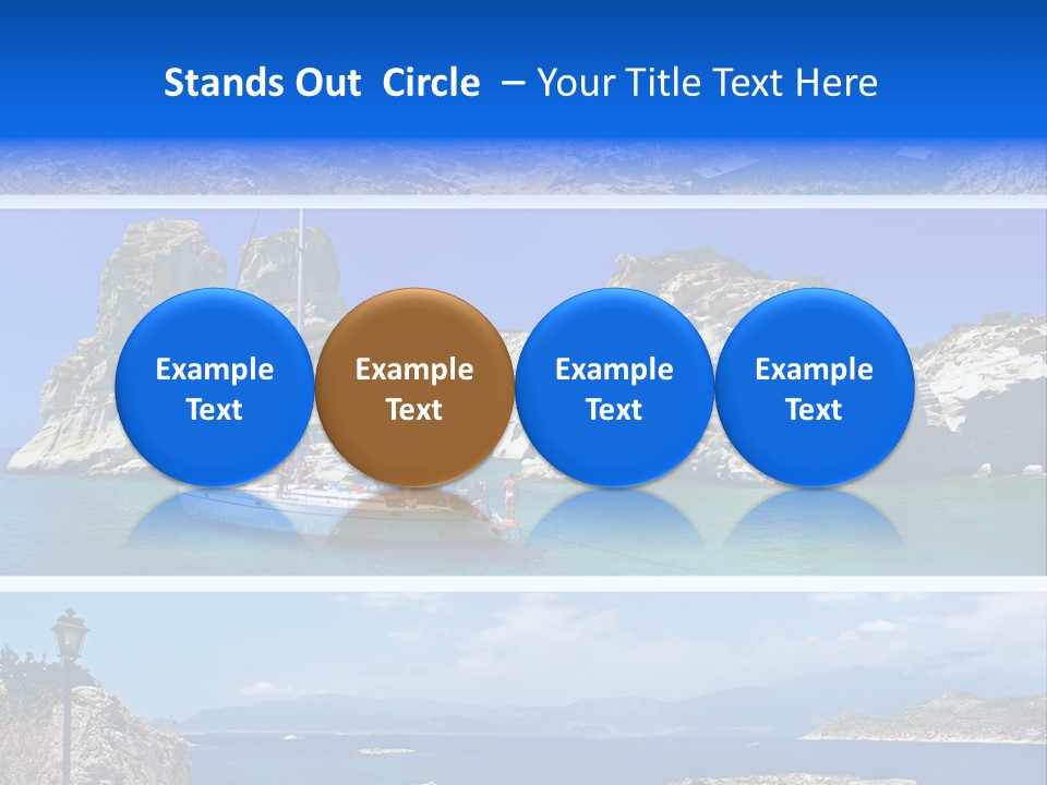 Sea Pictorial Summer PowerPoint Template