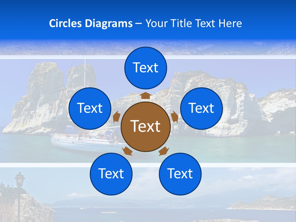 Sea Pictorial Summer PowerPoint Template