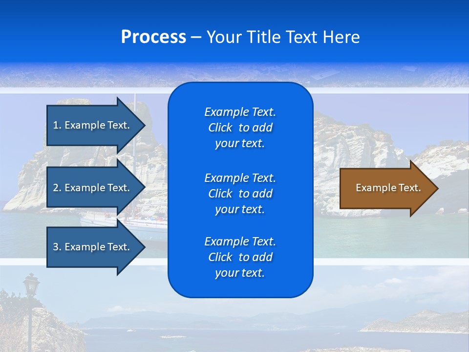 Sea Pictorial Summer PowerPoint Template