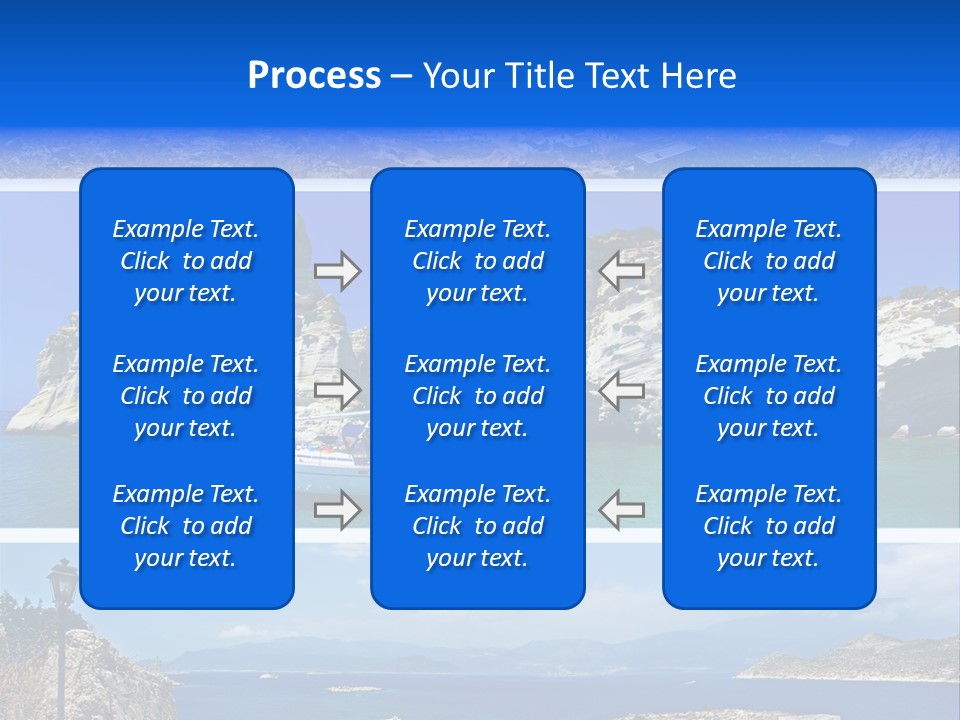 Sea Pictorial Summer PowerPoint Template