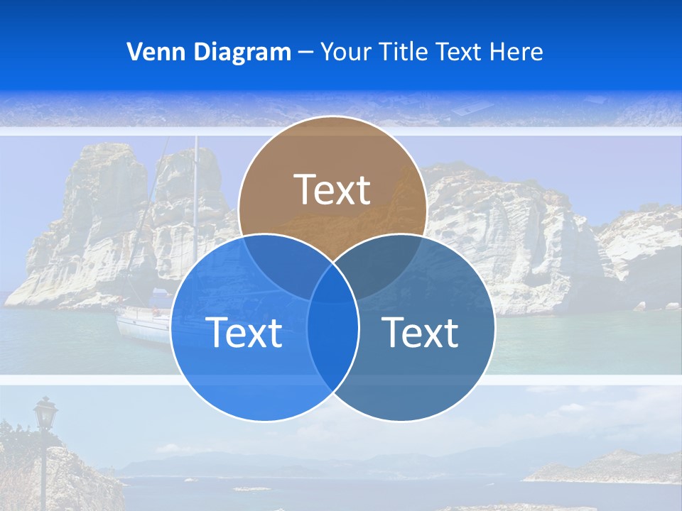 Sea Pictorial Summer PowerPoint Template