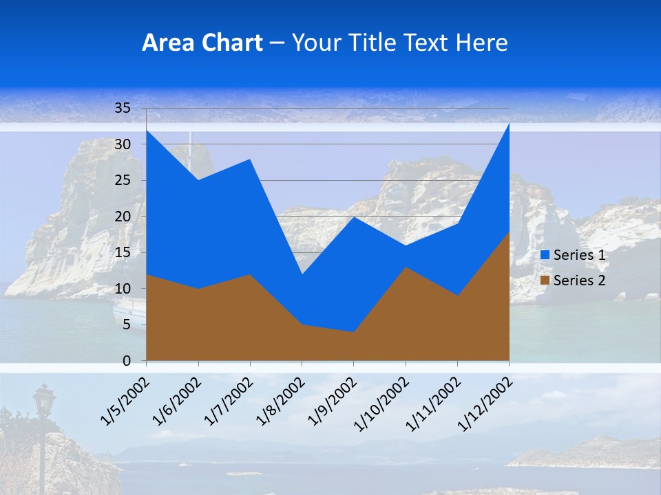 Sea Pictorial Summer PowerPoint Template