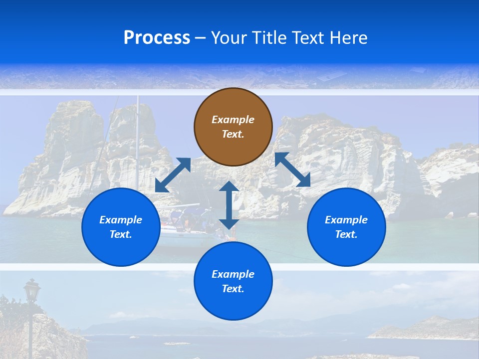 Sea Pictorial Summer PowerPoint Template
