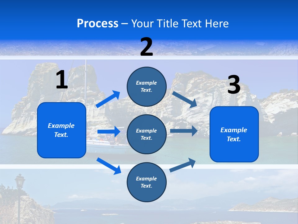 Sea Pictorial Summer PowerPoint Template