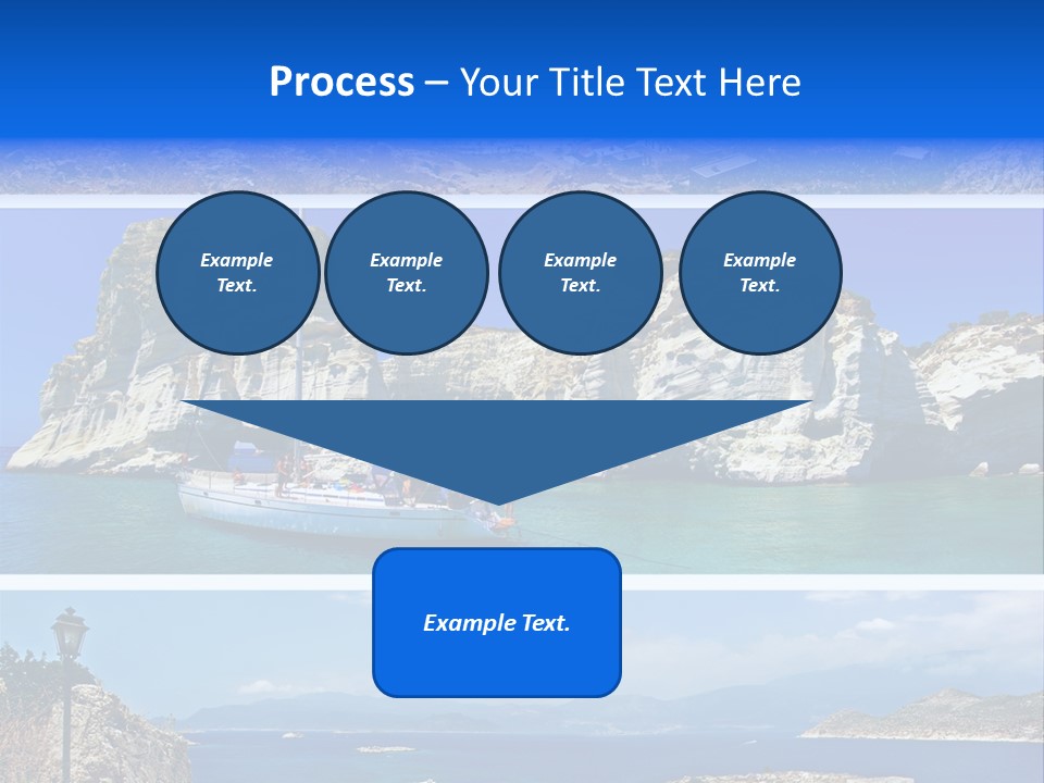 Sea Pictorial Summer PowerPoint Template