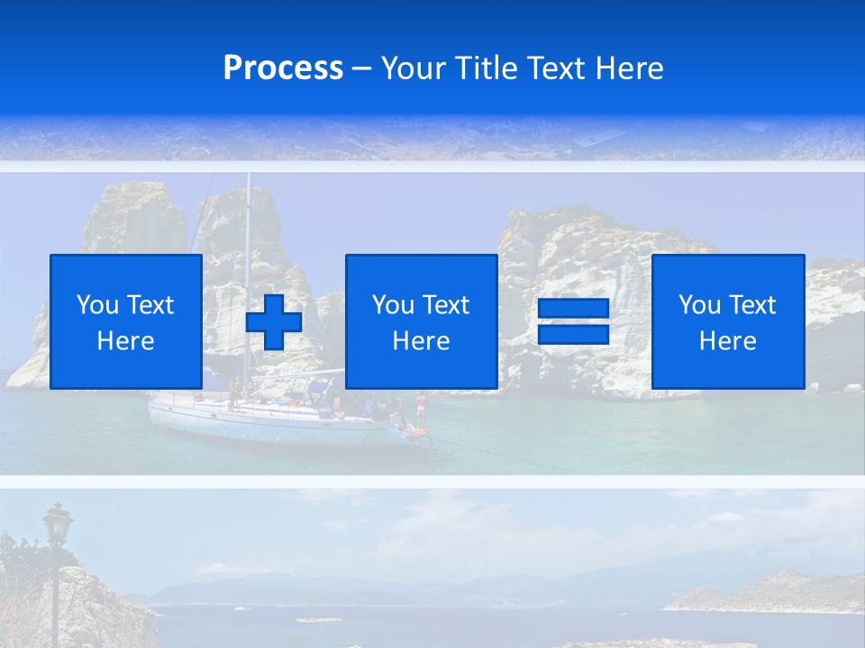 Sea Pictorial Summer PowerPoint Template