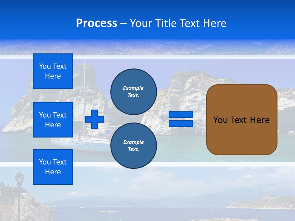 Sea Pictorial Summer PowerPoint Template