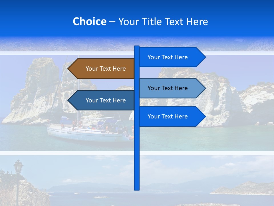 Sea Pictorial Summer PowerPoint Template