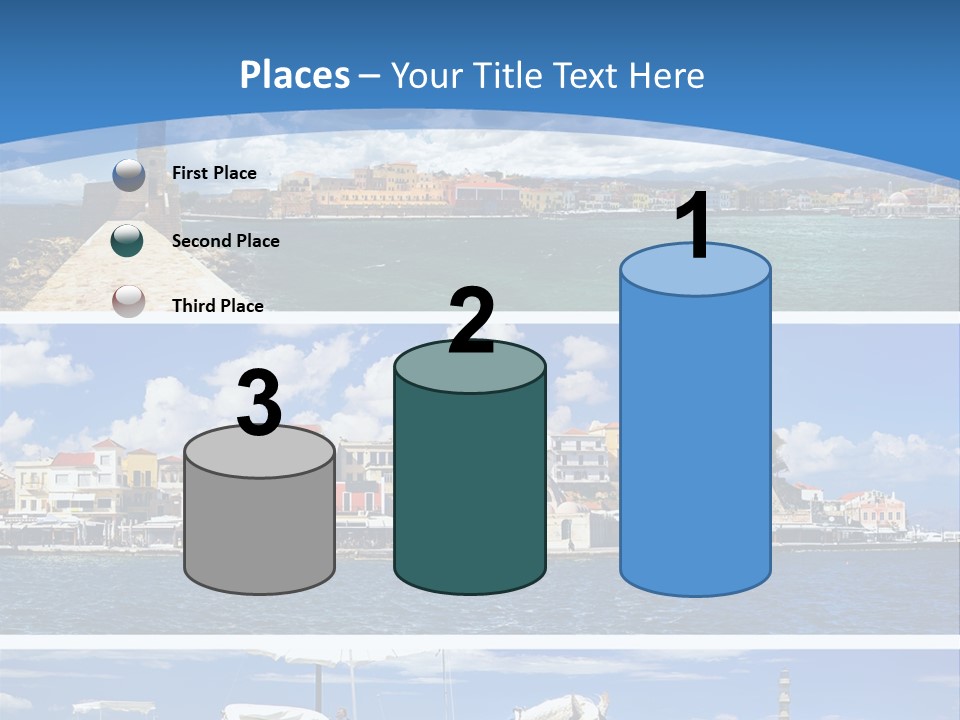 Travel Blue Bay PowerPoint Template