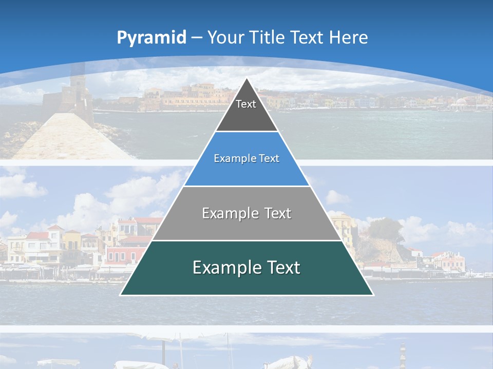 Travel Blue Bay PowerPoint Template