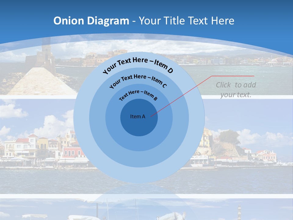 Travel Blue Bay PowerPoint Template