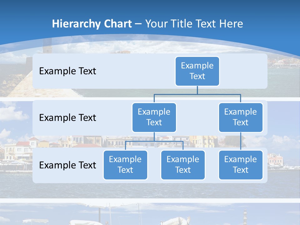 Travel Blue Bay PowerPoint Template