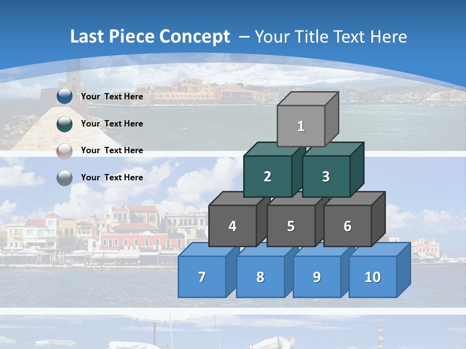Travel Blue Bay PowerPoint Template